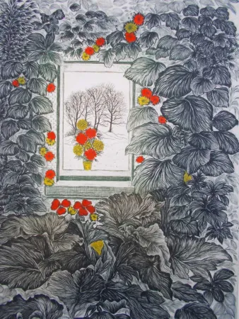 Литография Ayuso - Solana