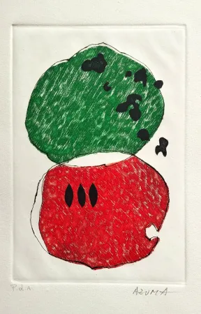 Офорт И Аквитанта Azuma - Il fiore della poesia orientale