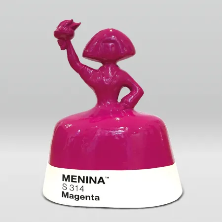 Нет Никаких Технических Azzato - Menina magenta