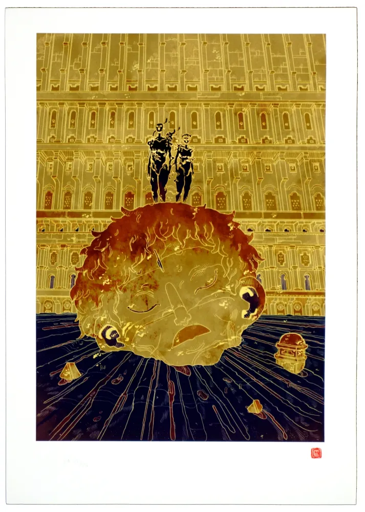 Цифровой Эстамп Bablet - Carbone & Silicium