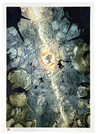 Цифровой Эстамп Bablet - Silent Jenny (Cuivre)