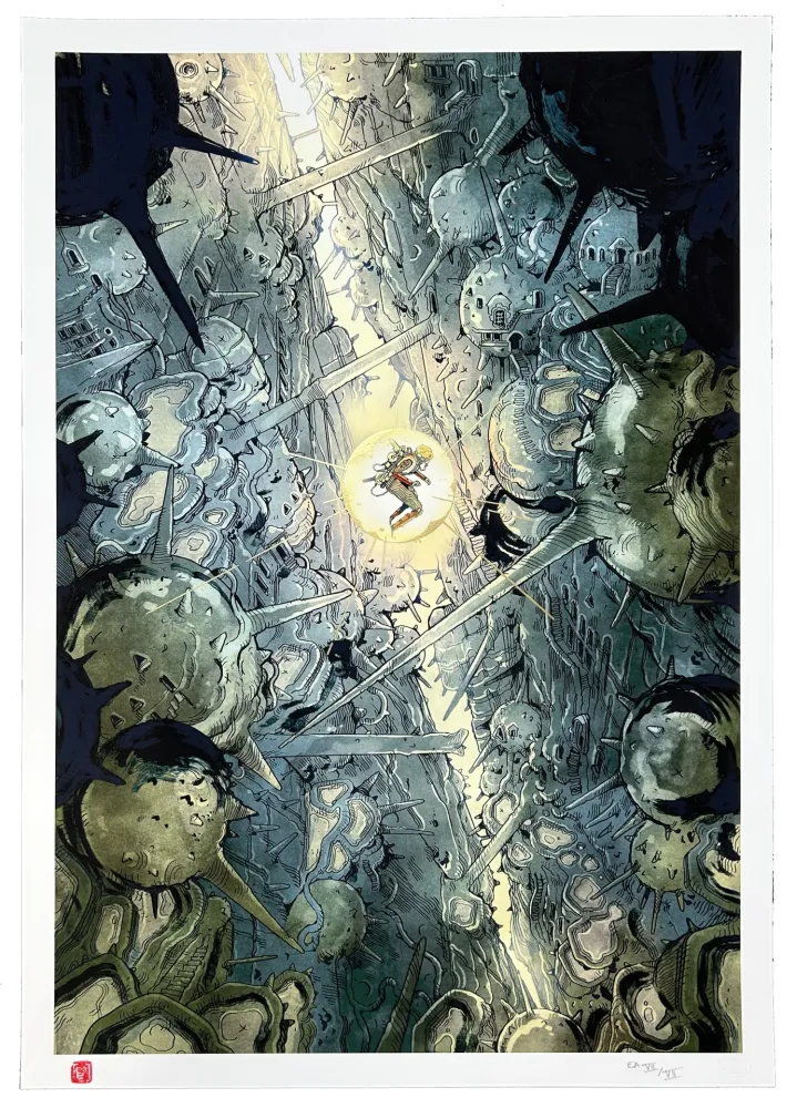 Цифровой Эстамп Bablet - Silent Jenny (Gold)