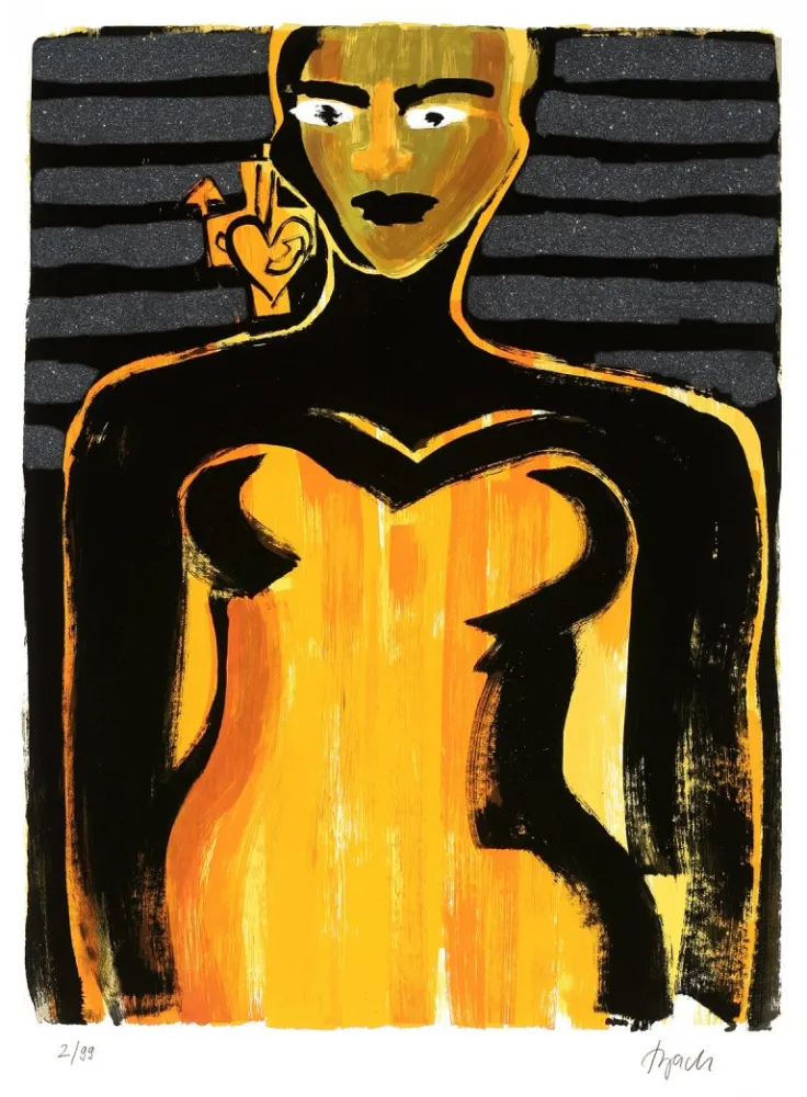 Сериграфия Bach - Tras las Bambalinas