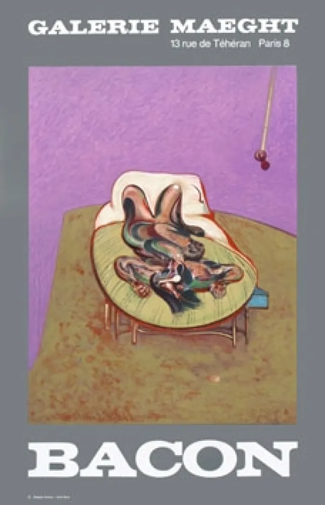 Афиша Bacon - Affiche en lithographie