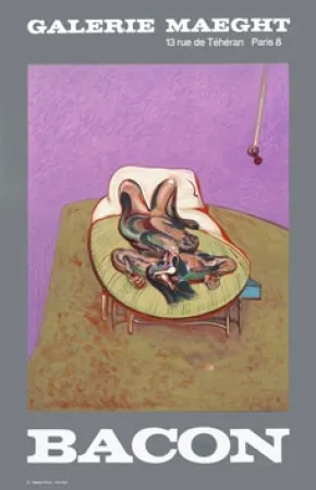 Афиша Bacon - Affiche en lithographie