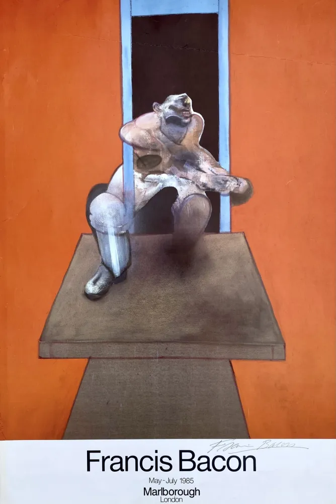 Гашение Bacon - Figure in Movement HANDSIGNED