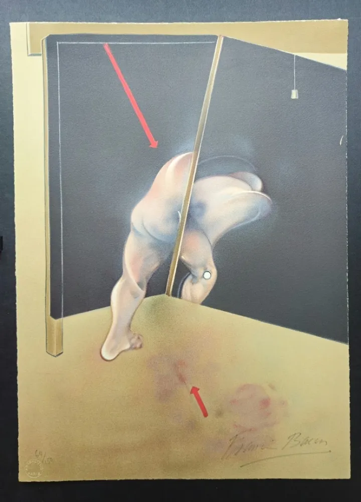Литография Bacon - Logique de la sensation (after Study from the Human Body 1981) 