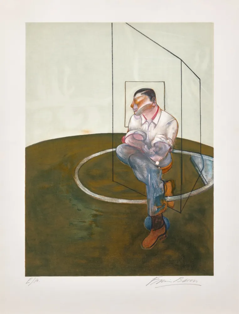 Литография Bacon - Portrait of John Edwards