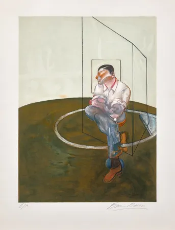 Литография Bacon - Portrait of John Edwards