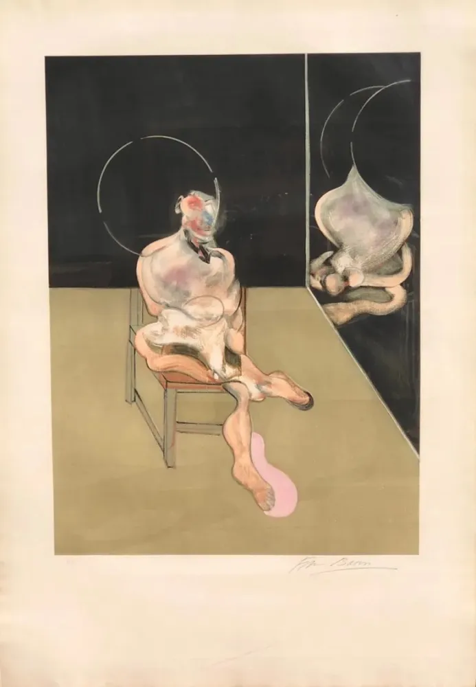 Офорт Bacon - Seated Figure