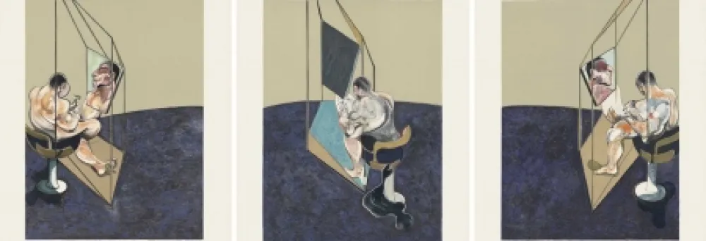 Литография Bacon - Three Studies of a Male Back 