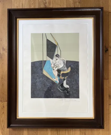 Нет Никаких Технических Bacon - Three Studies of Male Back (One Work - Central panel of the triptych) 