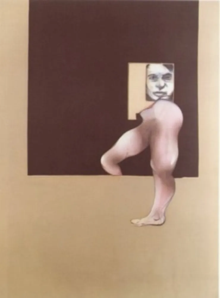 Офорт И Аквитанта Bacon - Tryptich 1991