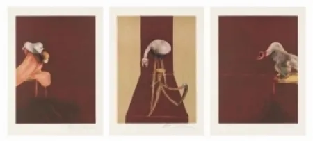 Литография Bacon - Tryptique 
