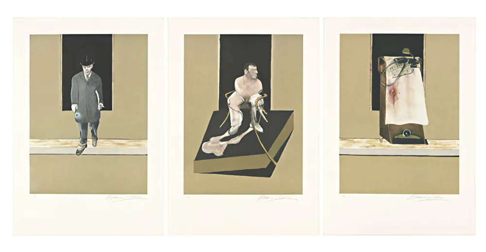 Литография Bacon - Tryptych 1986/1987