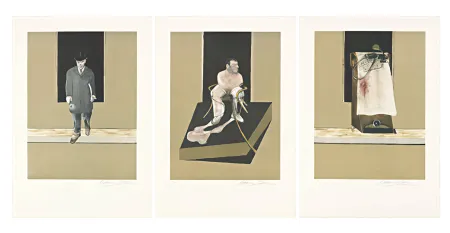 Литография Bacon - Tryptych 1986/1987