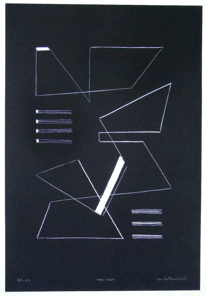 Сериграфия Badiali - Composizione (tavola 10)