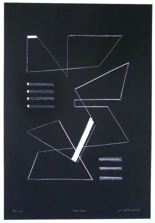 Сериграфия Badiali - Composizione (tavola 10)