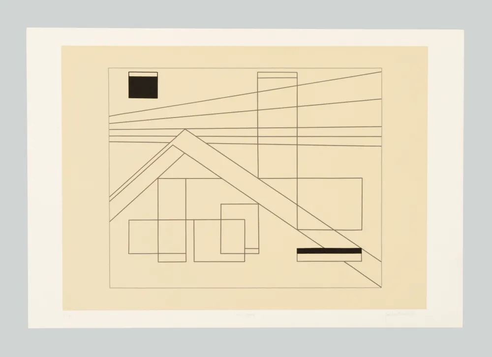 Сериграфия Badiali - Composizione (tavola 4)