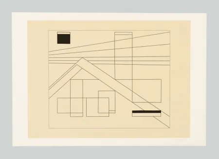 Сериграфия Badiali - Composizione (tavola 4)