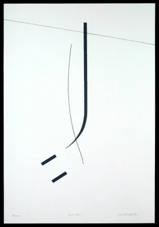 Сериграфия Badiali - Le vent se leve (tavola 5)