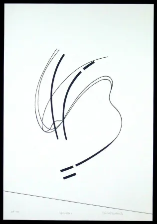 Сериграфия Badiali - Le vent se leve (tavola 6)