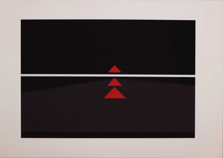 Сериграфия Badiali - Sei fasi progressive di verticalità elastica