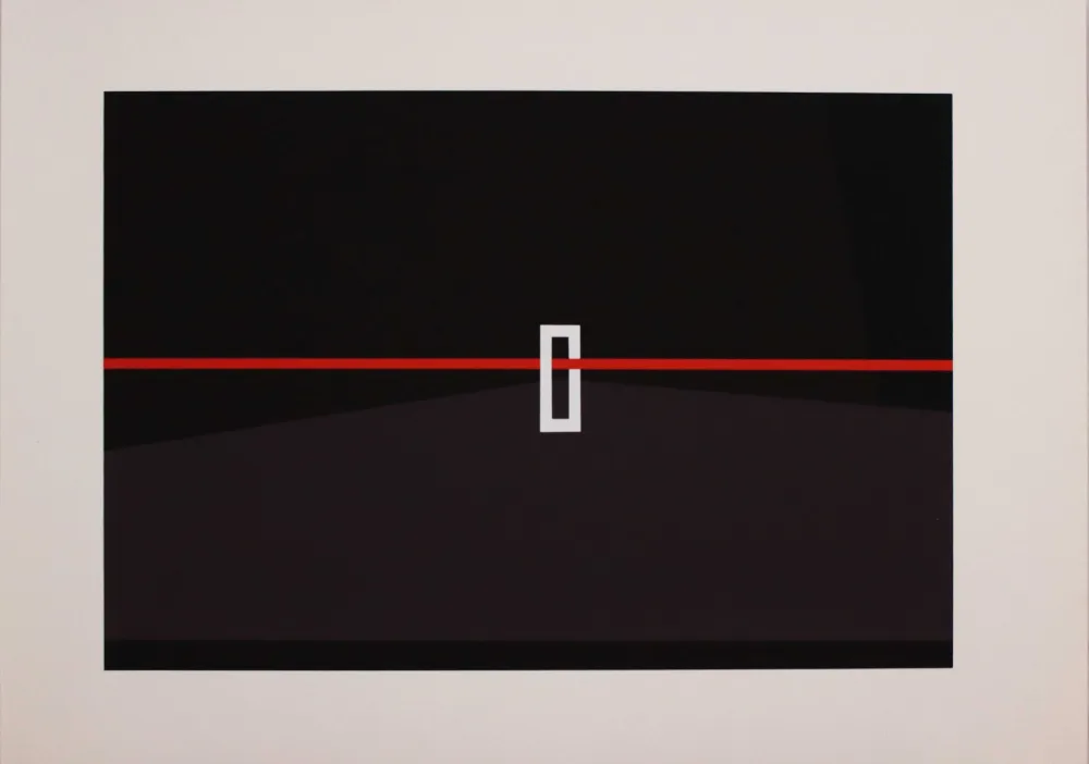 Сериграфия Badiali - Sei fasi progressive di verticalità elastica