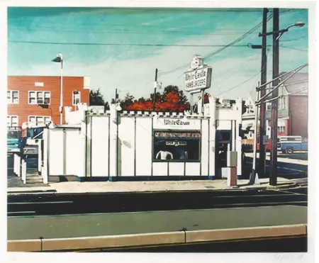 Сериграфия Baeder - White Castle