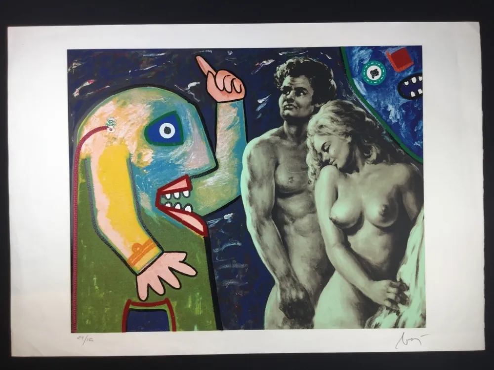 Многоэкземплярное Произведение Baj - Adamo e Eva