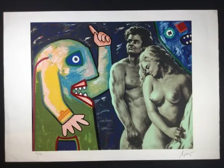 Многоэкземплярное Произведение Baj - Adamo e Eva