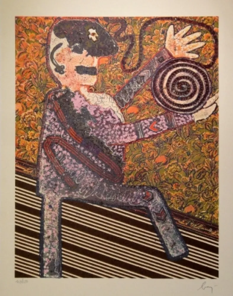 Офорт И Аквитанта Baj - Aristocrate à la Gidouille