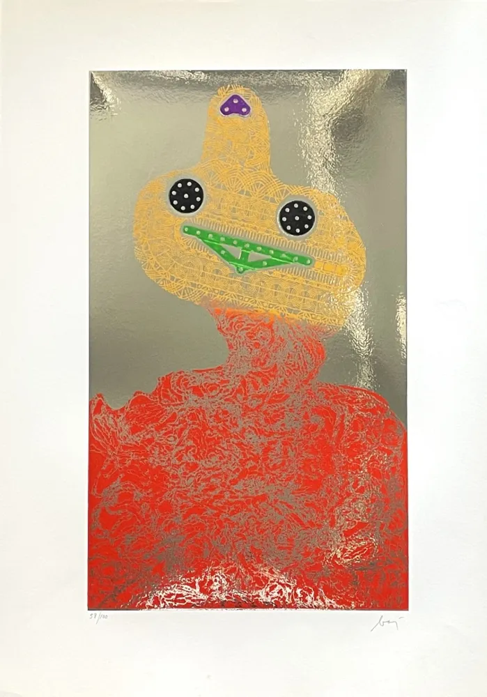 Гравюра Baj - Baj chez Picasso 7