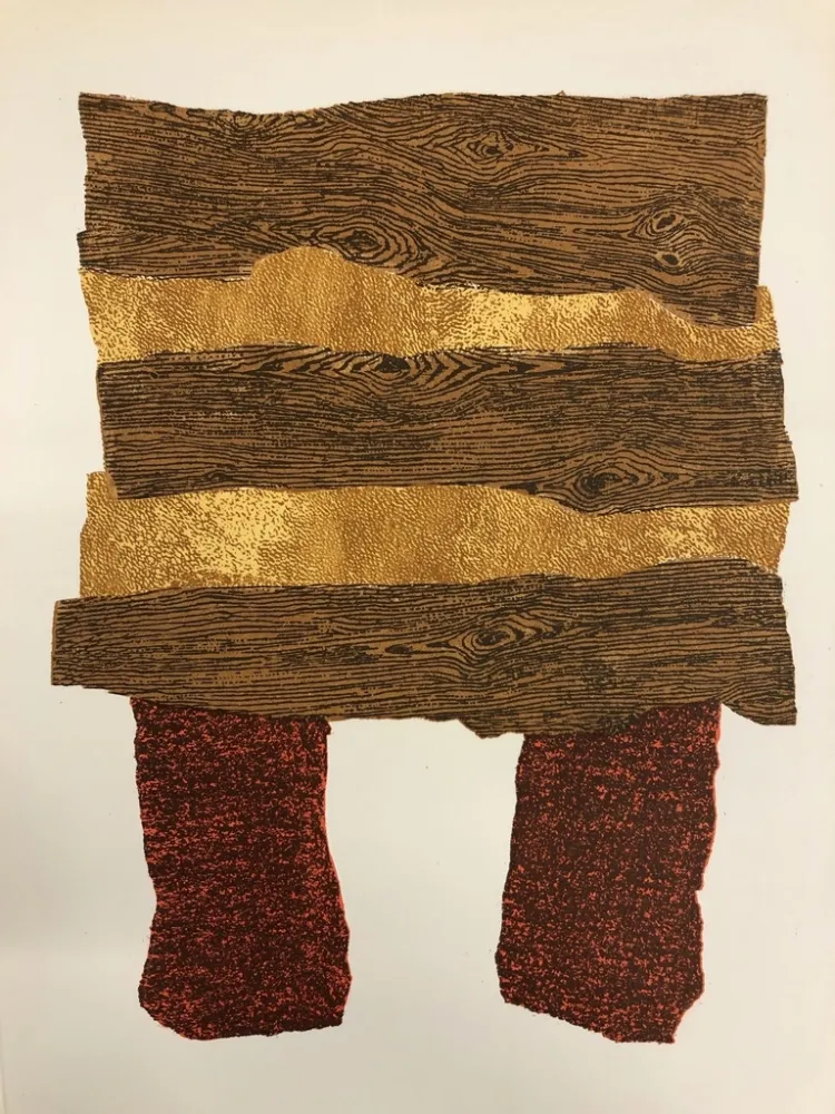 Литография Baj - Composition