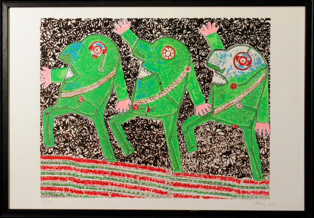 Сериграфия Baj - DA BAJ CHEZ BAJ - PARADE