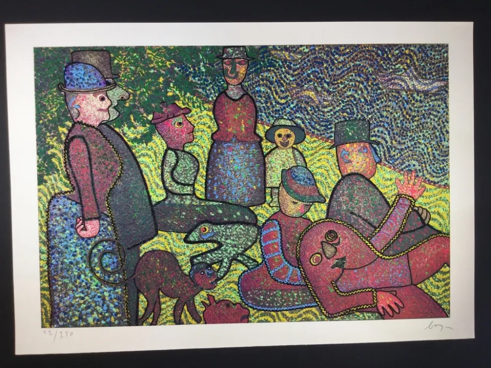 Многоэкземплярное Произведение Baj - D’apres la Grande Jatte