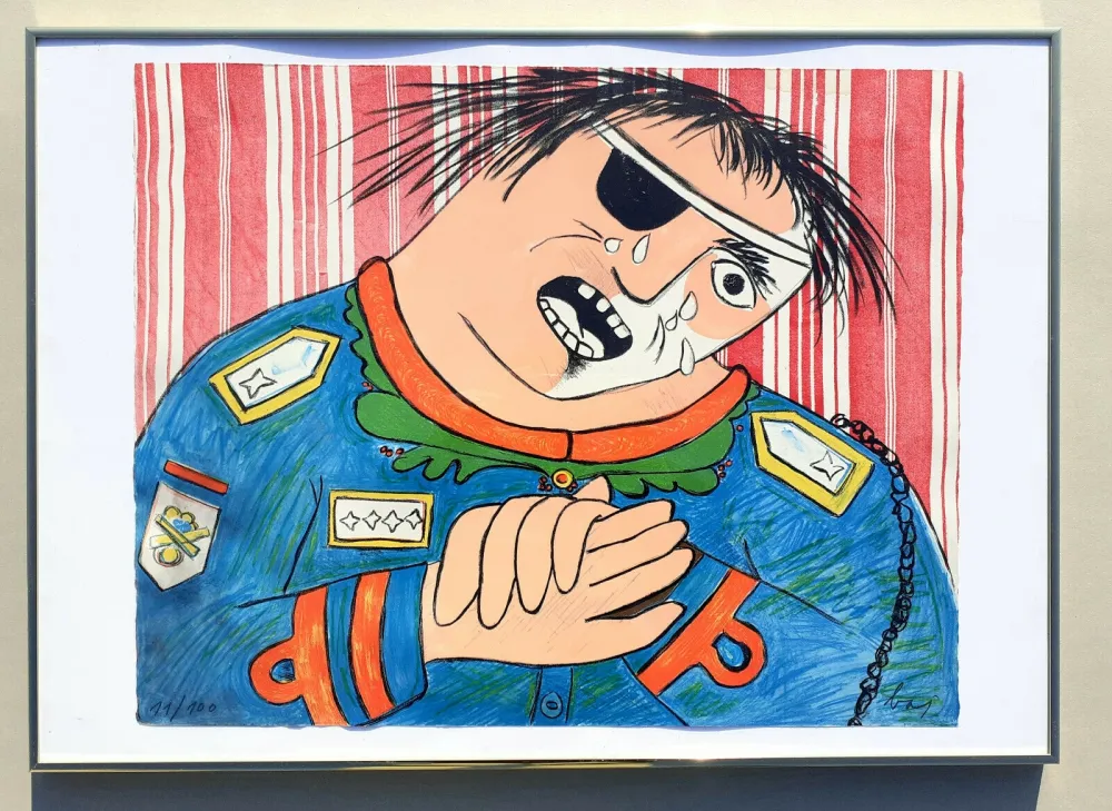 Литография Baj - Dayan