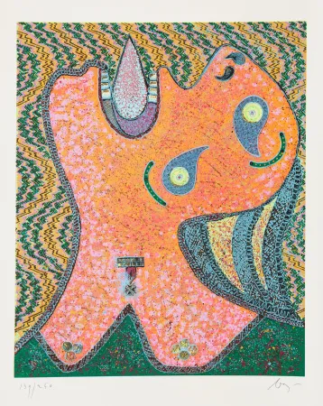 Многоэкземплярное Произведение Baj - Donna Piangente