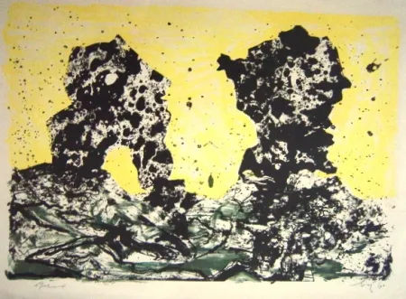 Литография Baj -  Due Personnaggi