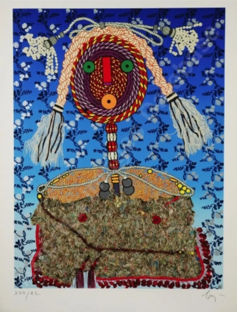 Литография Baj - Ermengarda