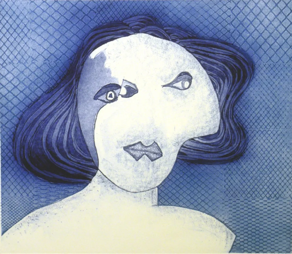 Офорт Baj - Figura