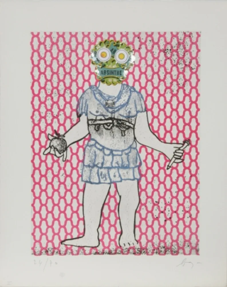 Акватинта Baj - Flavius Valerius Constantinus Chlorus