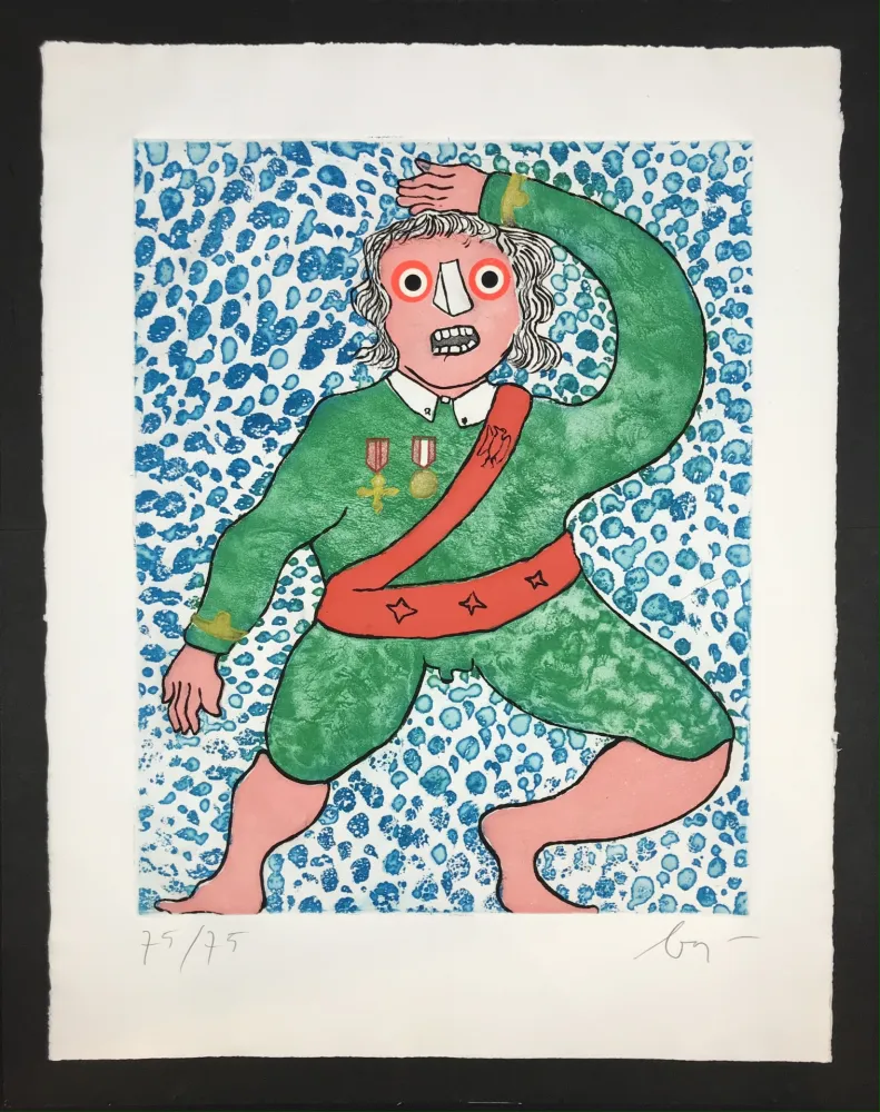 Многоэкземплярное Произведение Baj - Generale danzante