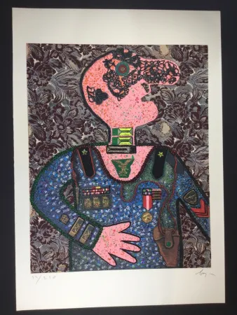 Многоэкземплярное Произведение Baj - Il Generale Bazooka