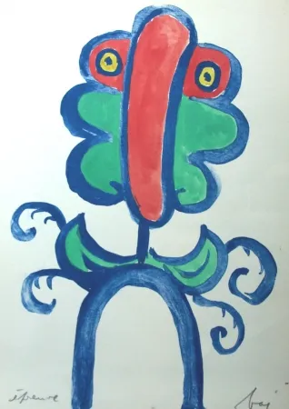 Литография Baj - Incongruité