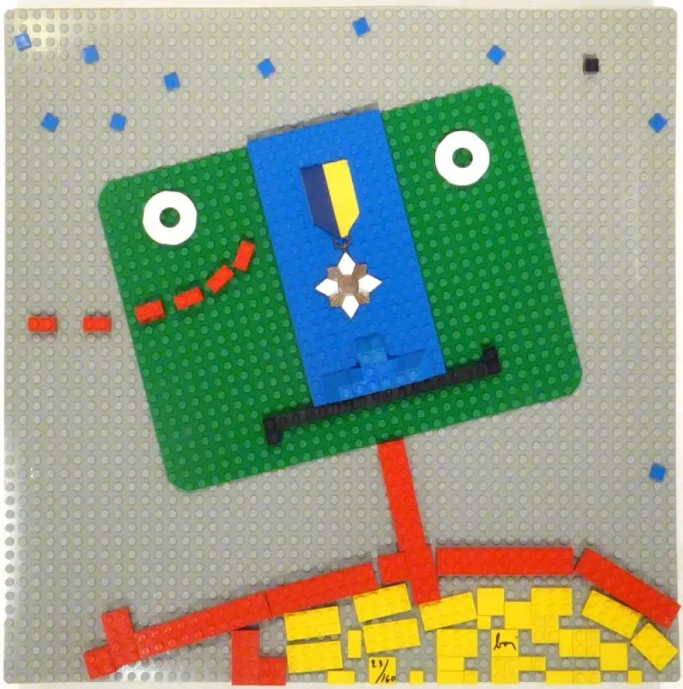 Иллюстрированная Книга Baj - La Cravatte ne vaut pas une médaille