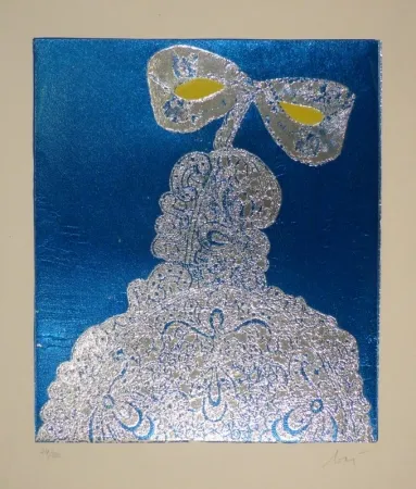 Офорт Baj - La Princesse Ira Fuerstenberg von Hohenlohe