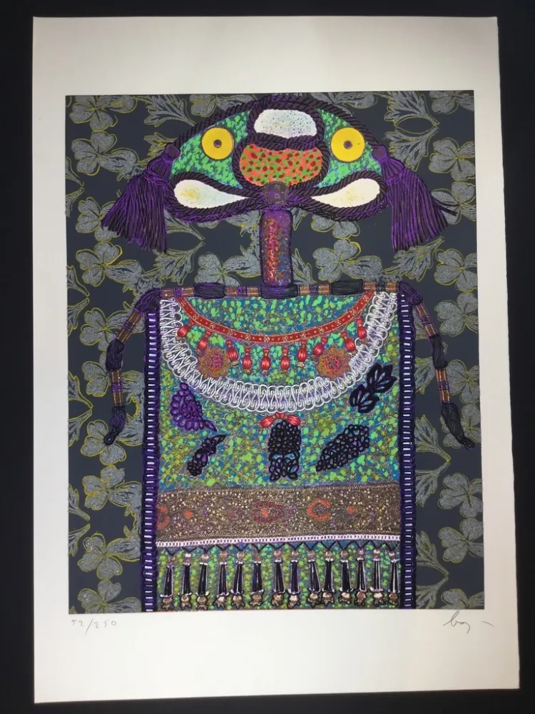 Многоэкземплярное Произведение Baj - Lady Virginia Woolf