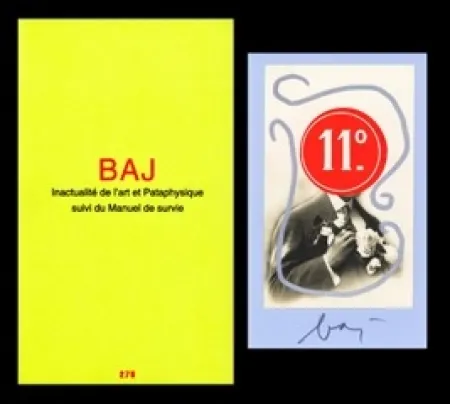 Иллюстрированная Книга Baj - L'art en écrit