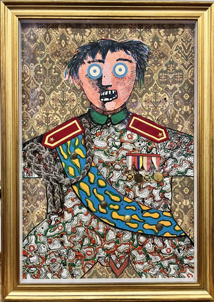 Многоэкземплярное Произведение Baj - Le stratége militaire Sahuguet d'Amarzit d'Espagnac